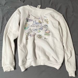 White Harry Potter Crew Neck